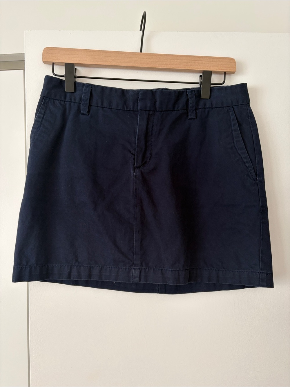 GAP 100% Cotton Dark Navy Cotton Mini Skirt